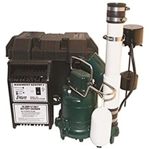 Zoeller 507-0008 Combination Sump Pump Primary M53 + Battery-Backup 507-0005 